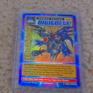 Digimon Power Option Digivolve Card